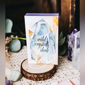 WILD CRYSTALS Healing Magick 33 Card Oracle Deck BNIB